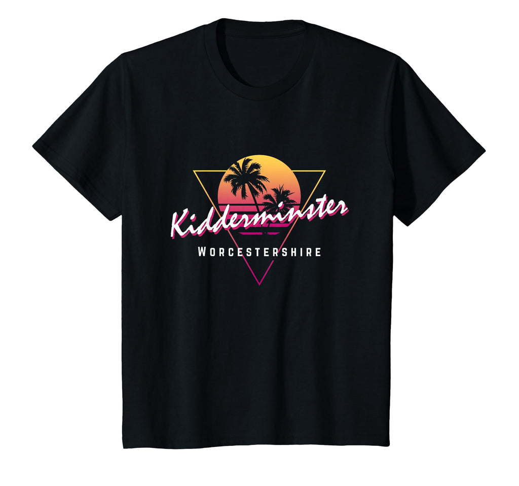 Kidderminster Worcestershire 80S Funny T-Shirt - Fun Novelty Design Unisex - T-Shirt, Sweatshirt, Hoodie