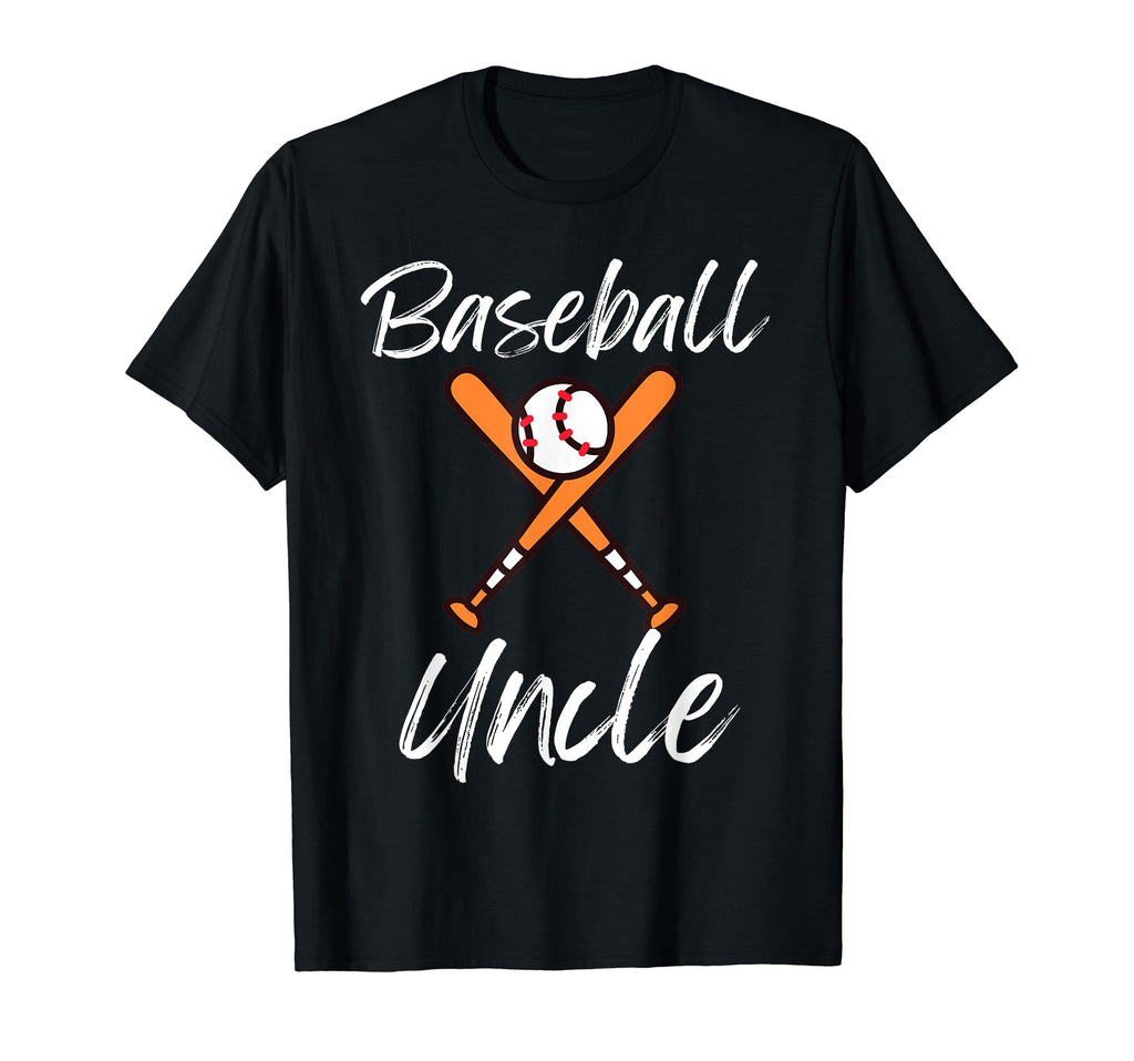 Baseball Uncle Family Matching Funny T-Shirt - Custom Art Print Unisex - T-Shirt, Sweatshirt, Hoodie