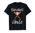 Baseball Uncle Family Matching Funny T-Shirt - Custom Art Print Unisex - T-Shirt, Sweatshirt, Hoodie