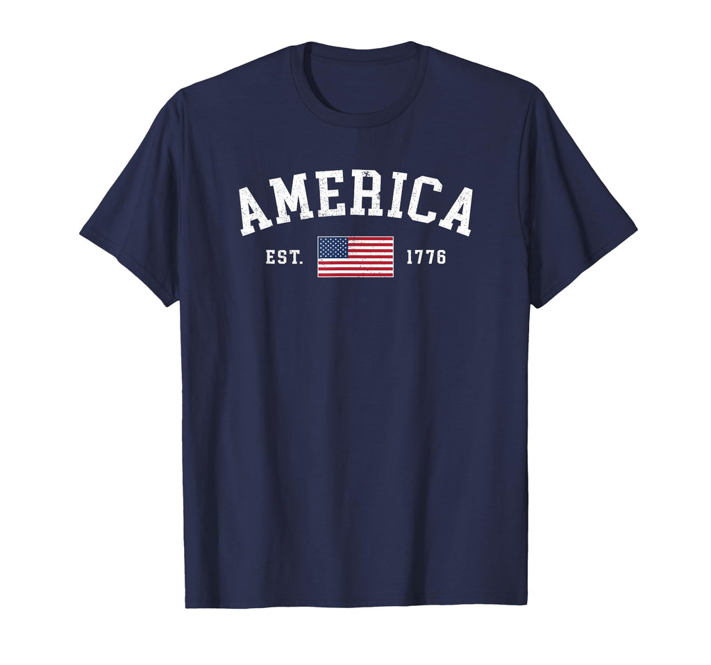 American Flag Usa United States America Us T-Shirt - Trendy Graphic Unisex - T-Shirt, Sweatshirt, Hoodie