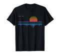 Retrowave Synthwave Vaporwave Sunset T-Shirt - Unique Graphic Unisex - T-Shirt, Sweatshirt, Hoodie