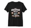 Yuli Gurriel Awesome Moms Tri Blend T-Shirt - Minimalist Print Men Women - T-Shirt, Sweatshirt, Hoodie