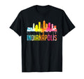 Indianapolis Indiana Watercolor T-Shirt - Casual Everyday Wear for Adults - T-Shirt, Sweatshirt, Hoodie