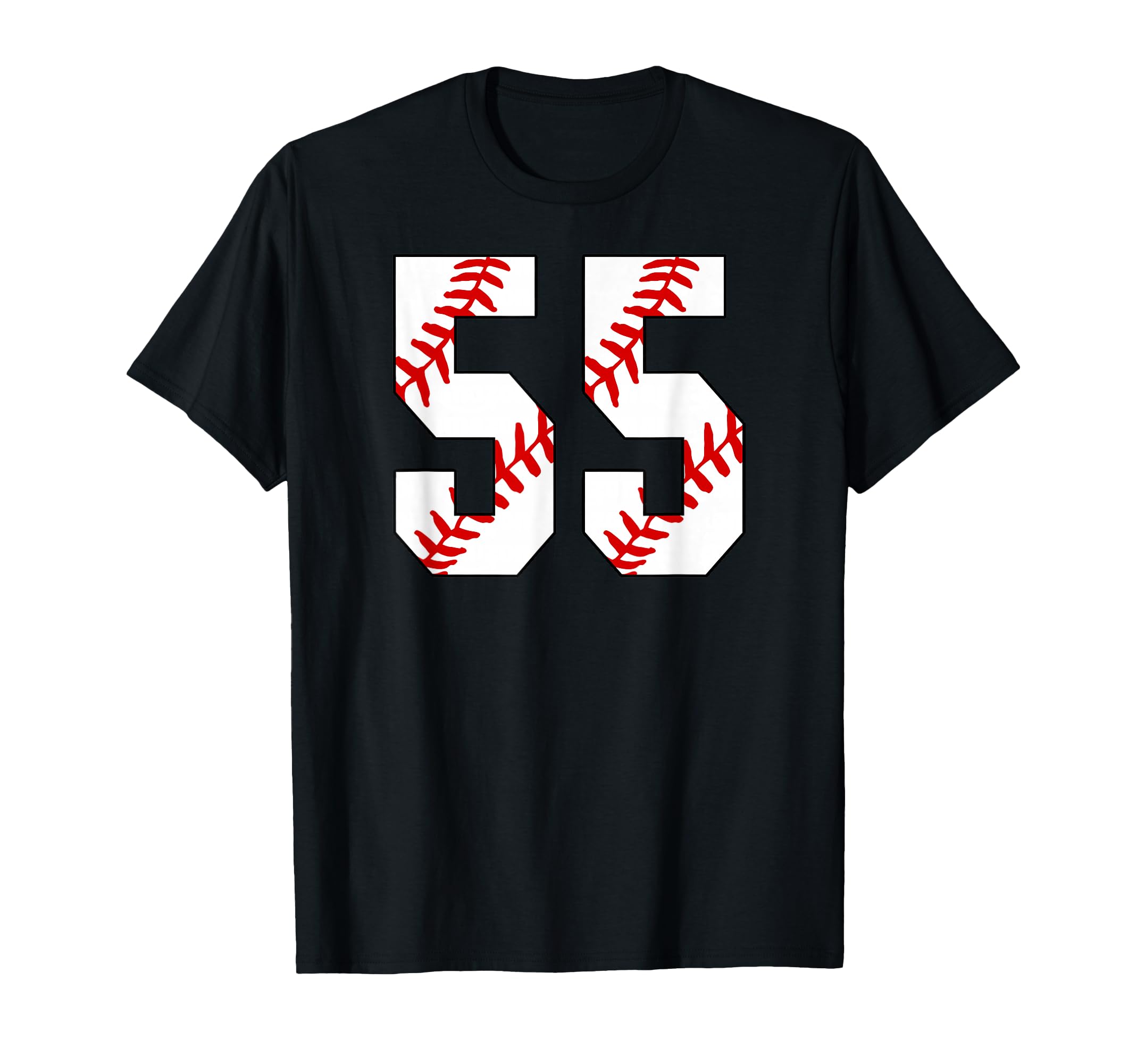 Baseball Mom 55 Jersey Baseball T-Shirt - Novelty Apparel Men Women - T-Shirt, Sweatshirt, Hoodie