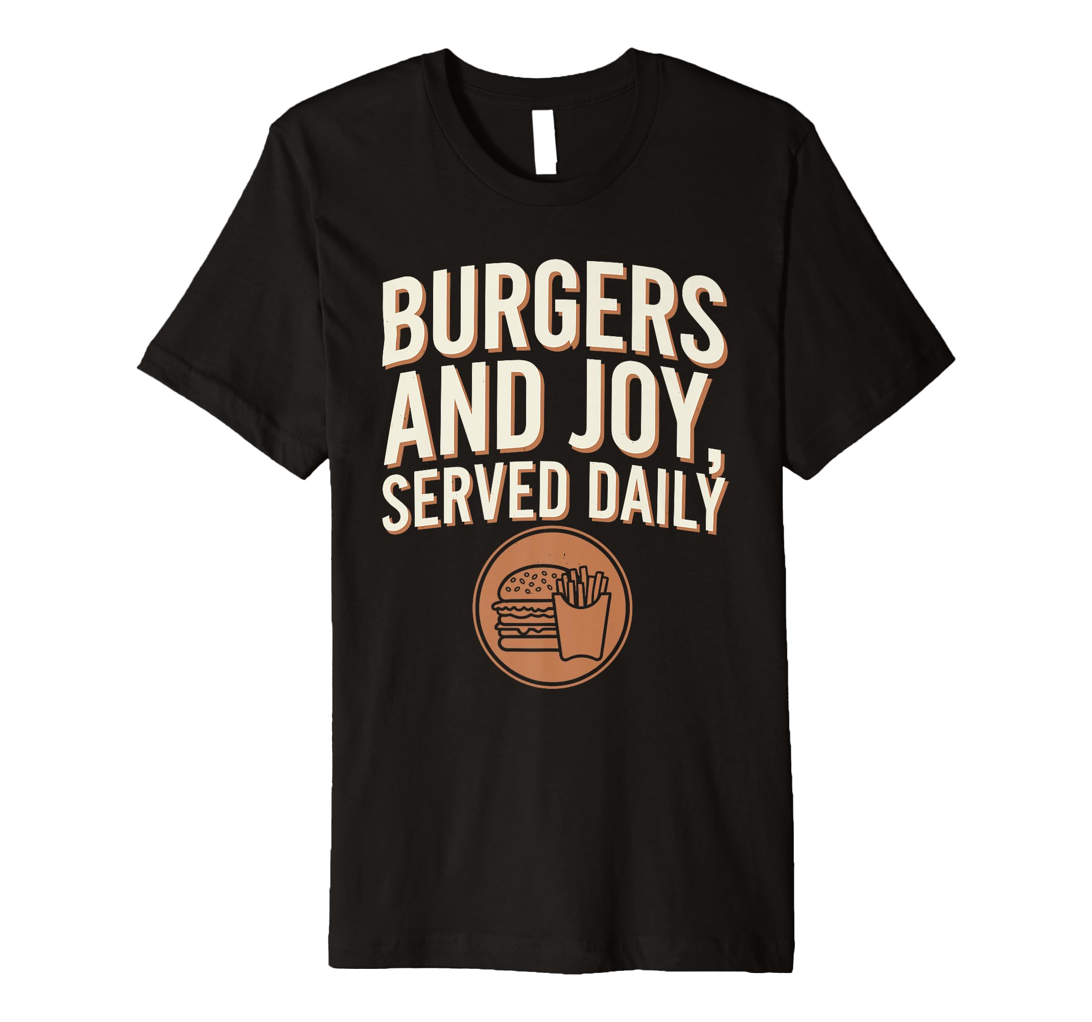 Fast Food Nostalgia Diner Fries T-Shirt - Custom Art Print Men Women - T-Shirt, Sweatshirt, Hoodie