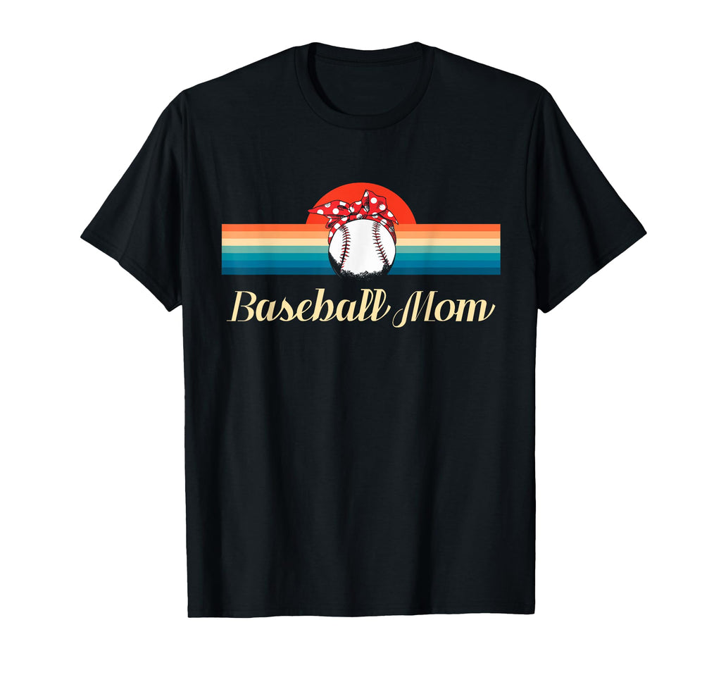 Baseball Mom T-Shirt - Graphic Print Men Women - T-Shirt, Sweatshirt, Hoodie
