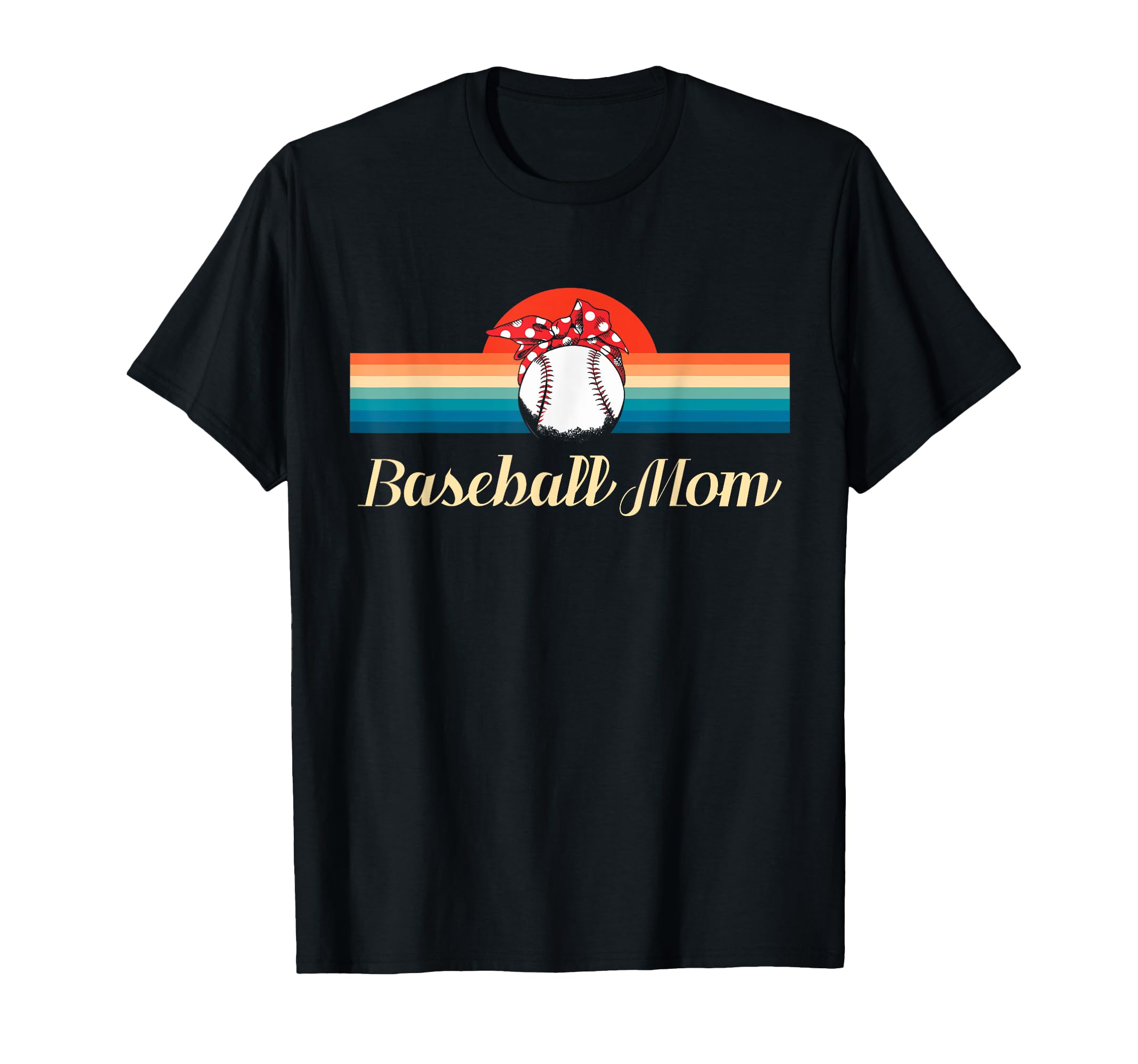 Baseball Mom T-Shirt - Graphic Print Men Women - T-Shirt, Sweatshirt, Hoodie