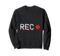 Glitch Vcr Vhs Tape 80S Recording Sweatshirt - Streetwear Style Unisex - T-Shirt, Sweatshirt, Hoodie