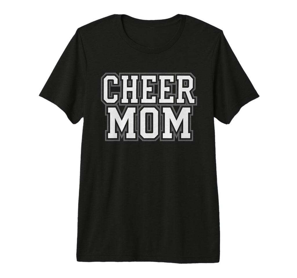 Cheer Mom Mother Bow Cheerleader Game T-Shirt - Streetwear Style Men Women - T-Shirt, Sweatshirt, Hoodie