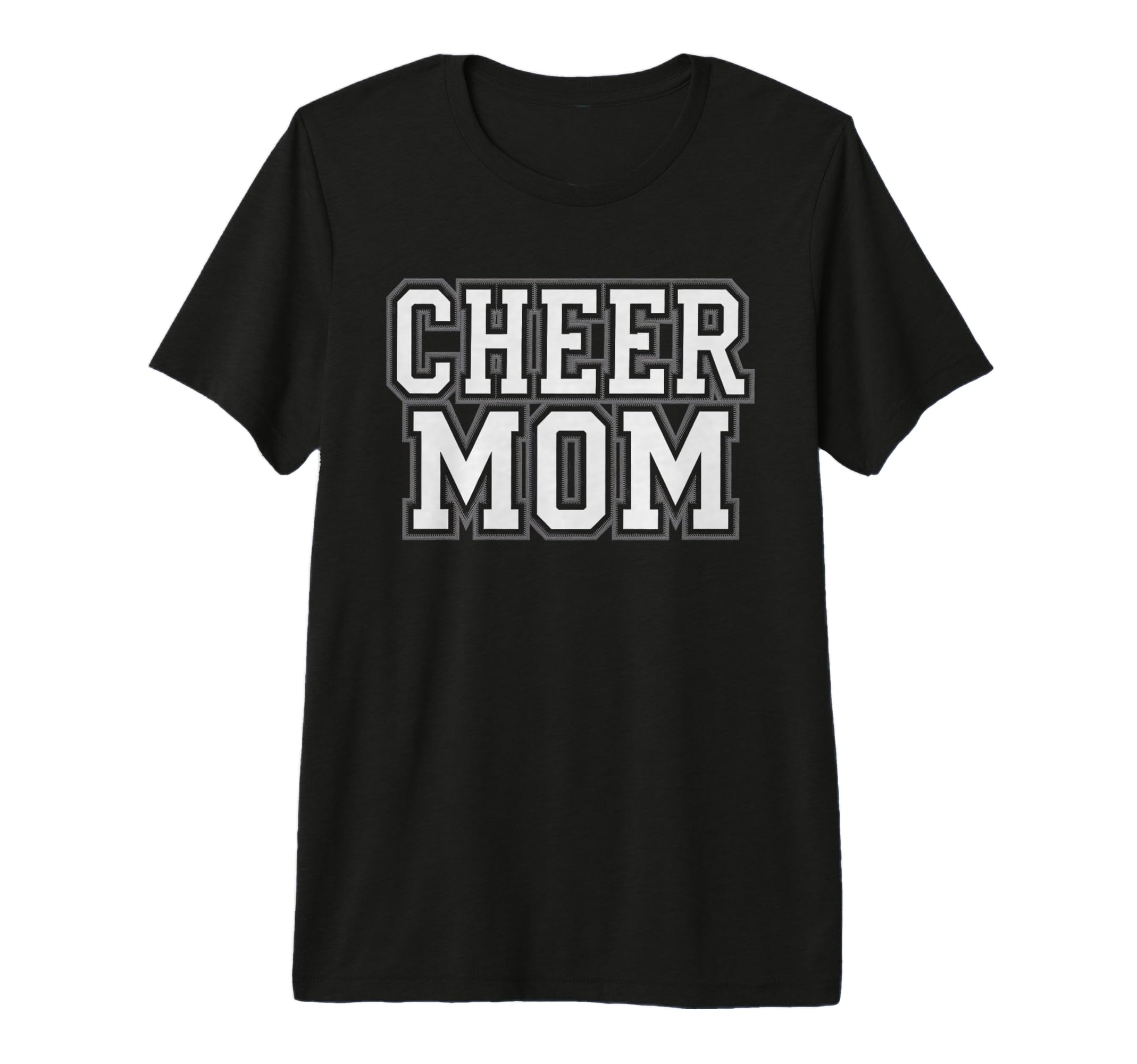 Cheer Mom Mother Bow Cheerleader Game T-Shirt - Streetwear Style Men Women - T-Shirt, Sweatshirt, Hoodie