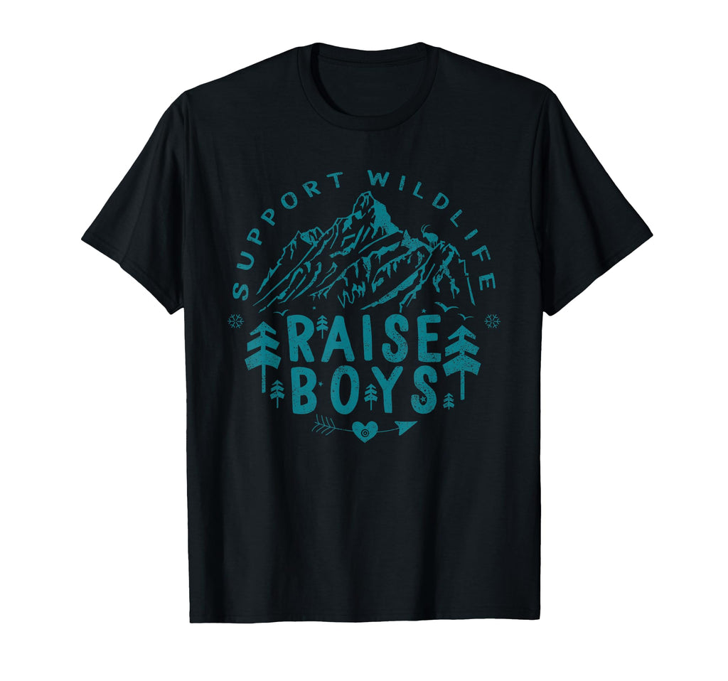 Mothers Day Support Wildlife Raise Mom T-Shirt - Graphic Print for Adults - T-Shirt, Sweatshirt, Hoodie