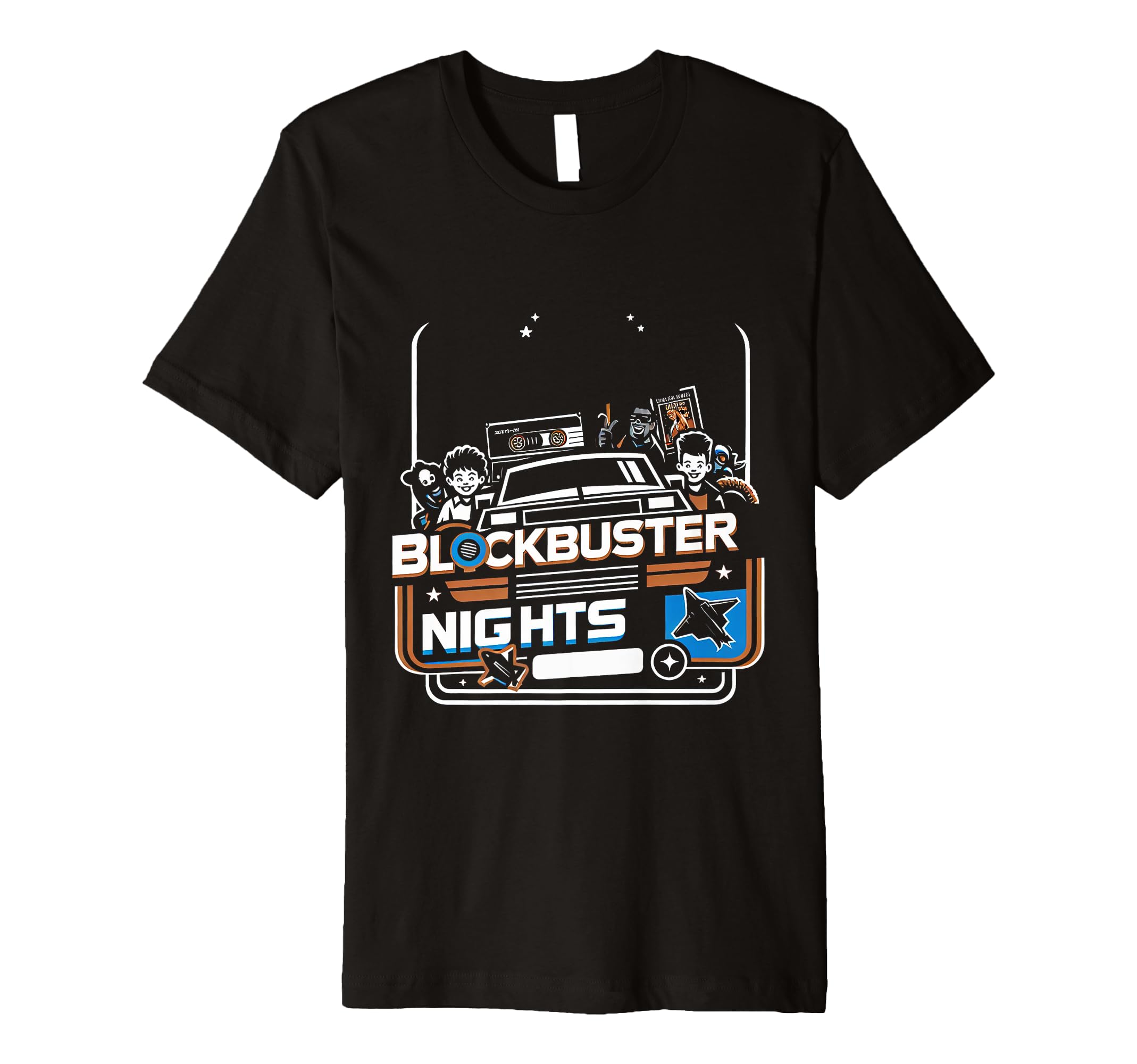 Blockbuster Nights 90S Movie Classics T-Shirt - Streetwear Style Men Women - T-Shirt, Sweatshirt, Hoodie