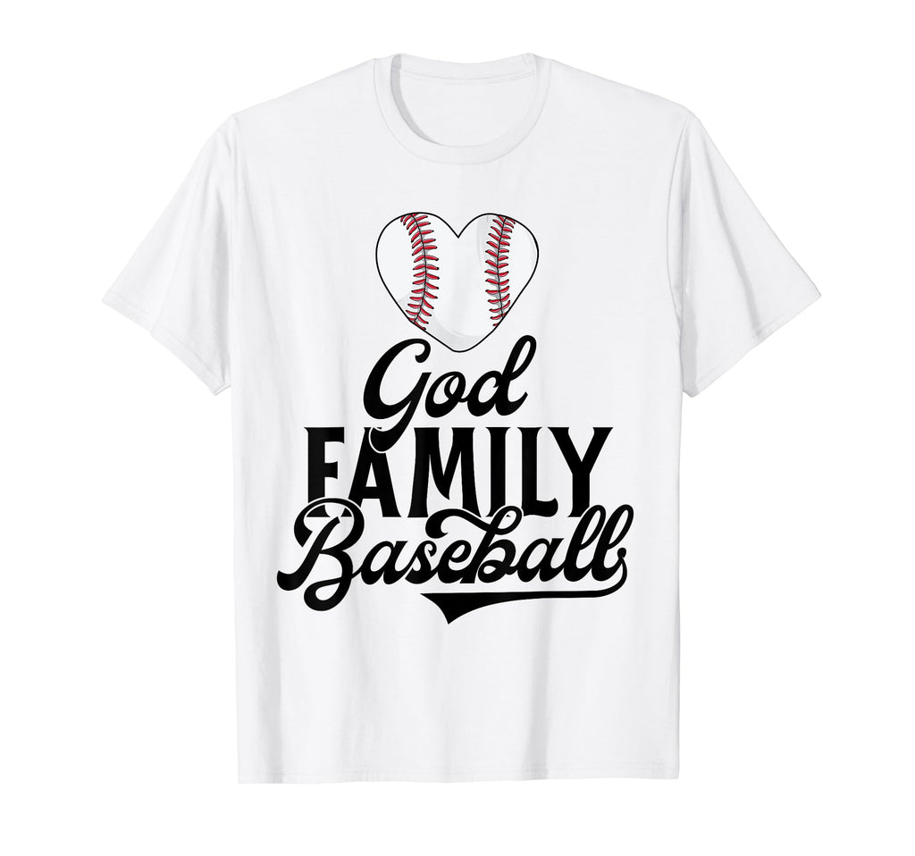 God Family Baseball South Christian T-Shirt - Unique Graphic for Adults - T-Shirt, Sweatshirt, Hoodie