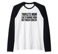 Mom Triplets Dad Triplets Gifts Sweatshirt - Novelty Apparel for Adults - T-Shirt, Sweatshirt, Hoodie