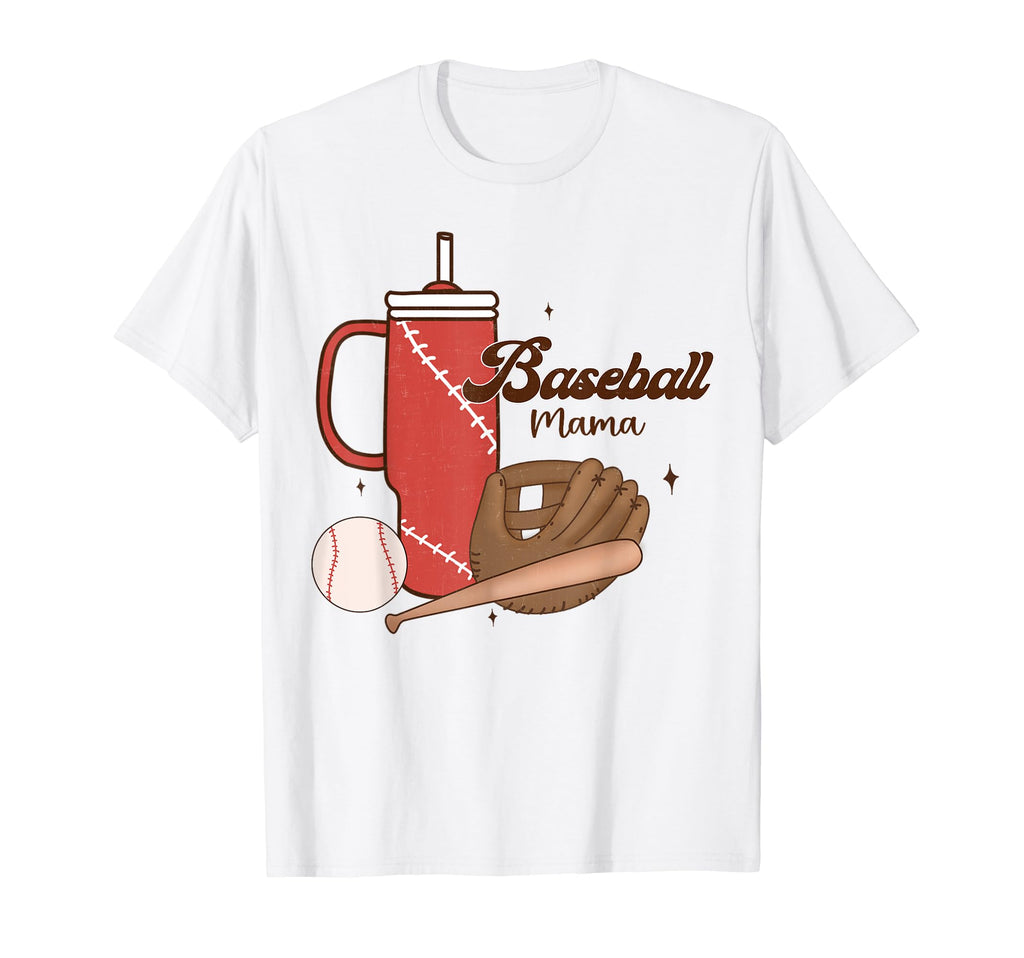 Baseball Mama Baseball Mothers Day Sport T-Shirt - Minimalist Print Unisex - T-Shirt, Sweatshirt, Hoodie