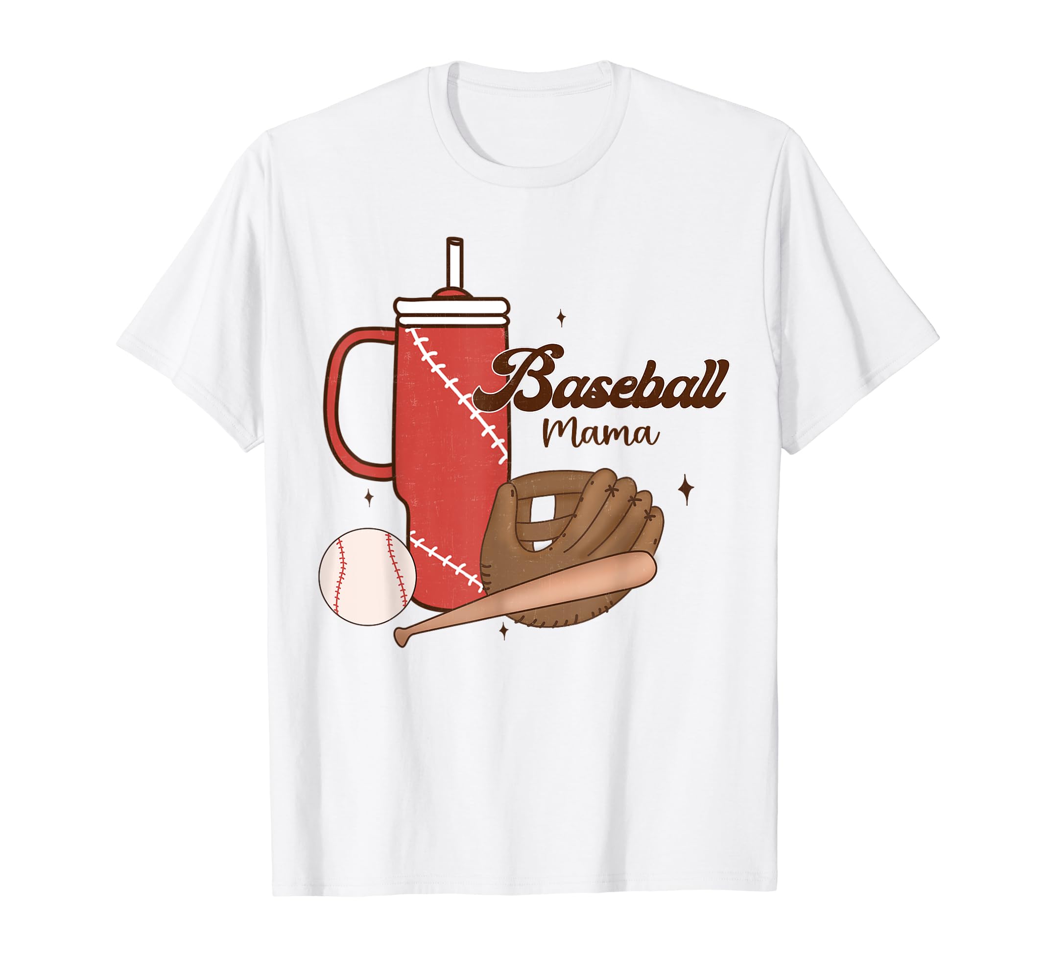 Baseball Mama Baseball Mothers Day Sport T-Shirt - Minimalist Print Unisex - T-Shirt, Sweatshirt, Hoodie
