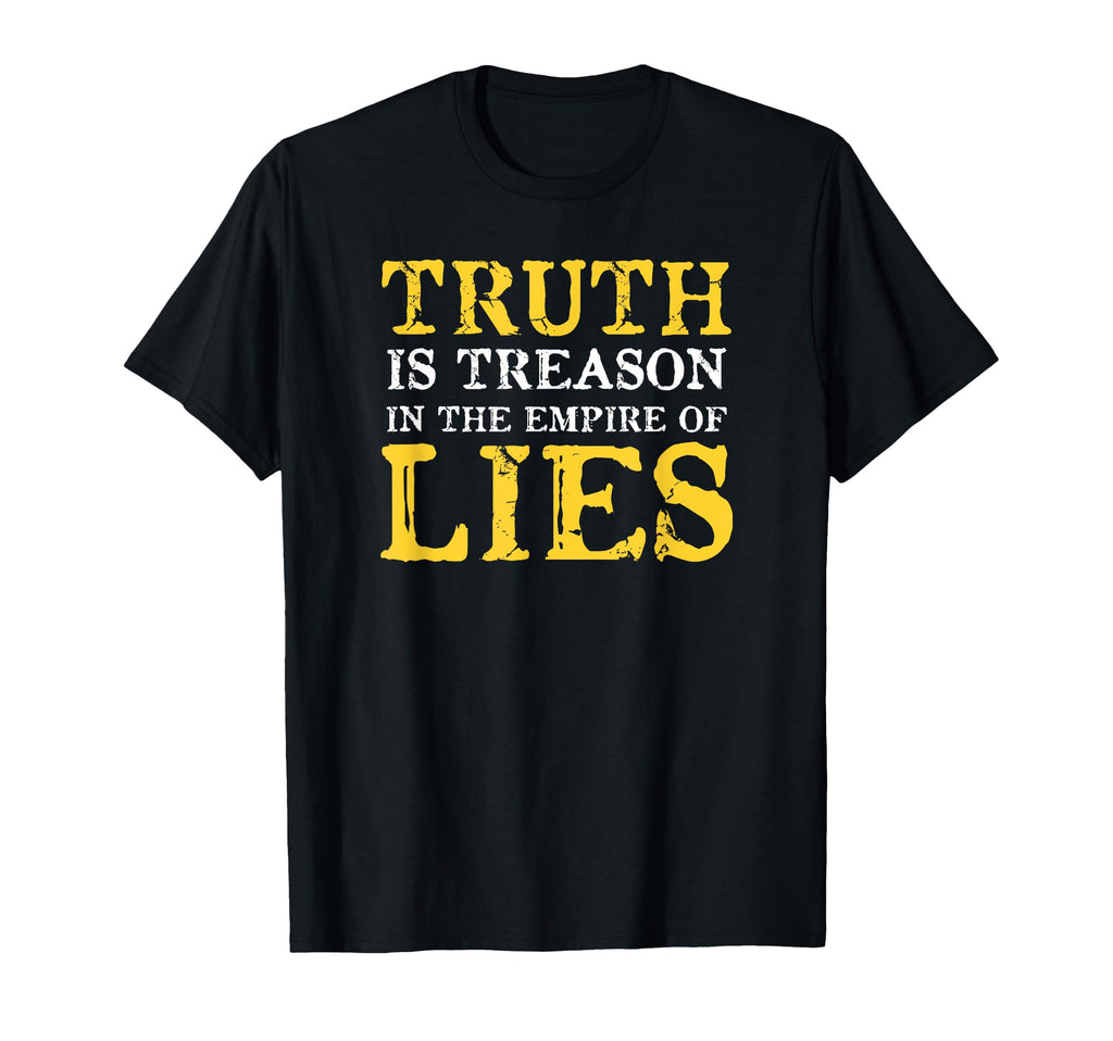 Distressed Truth Is Treason T-Shirt - Fun Novelty Design for Adults - T-Shirt, Sweatshirt, Hoodie