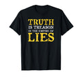 Distressed Truth Is Treason T-Shirt - Fun Novelty Design for Adults - T-Shirt, Sweatshirt, Hoodie