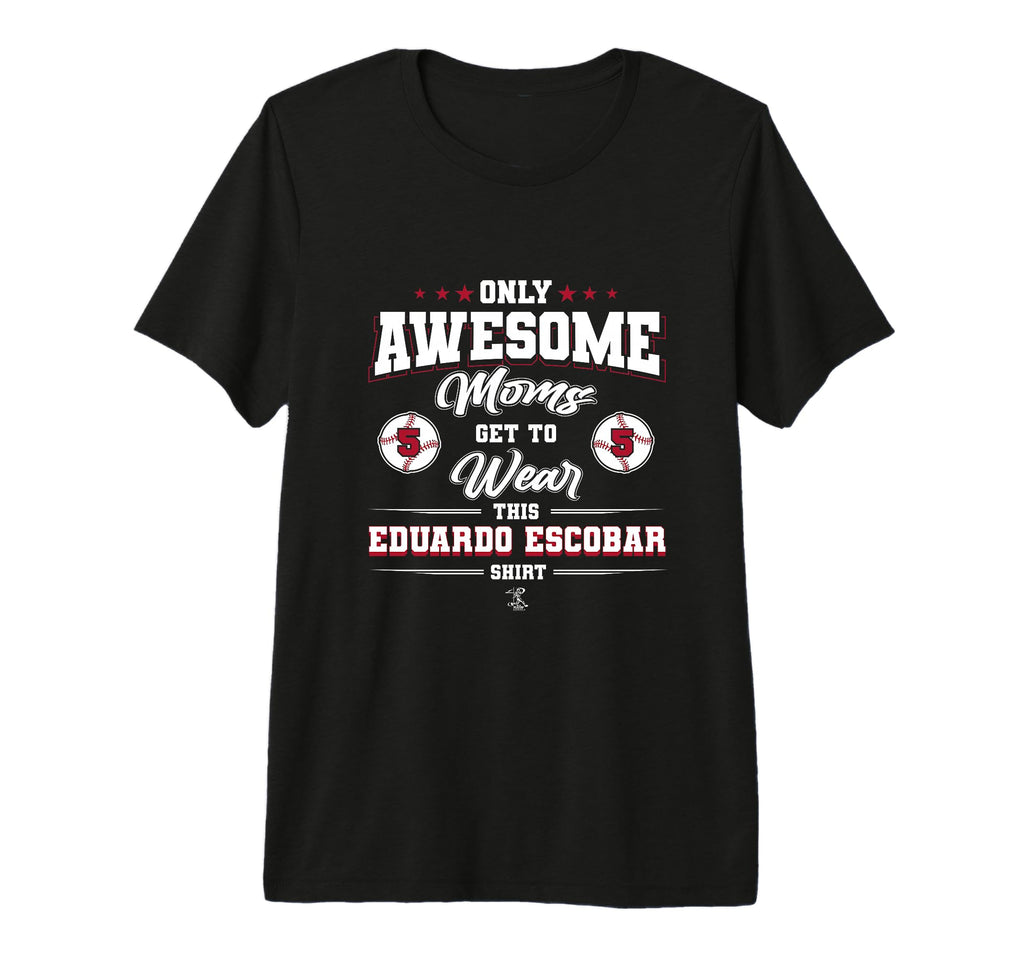 Eduardo Escobar Awesome Moms Tri T-Shirt - Minimalist Print for Adults - T-Shirt, Sweatshirt, Hoodie