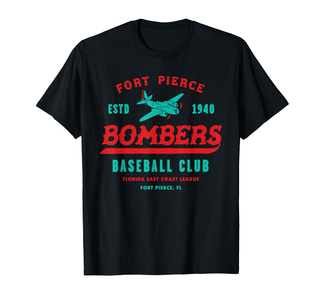 Fort Pierce Florida Bombers Defunct T-Shirt - Aesthetic Graphic Men Women - T-Shirt, Sweatshirt, Hoodie