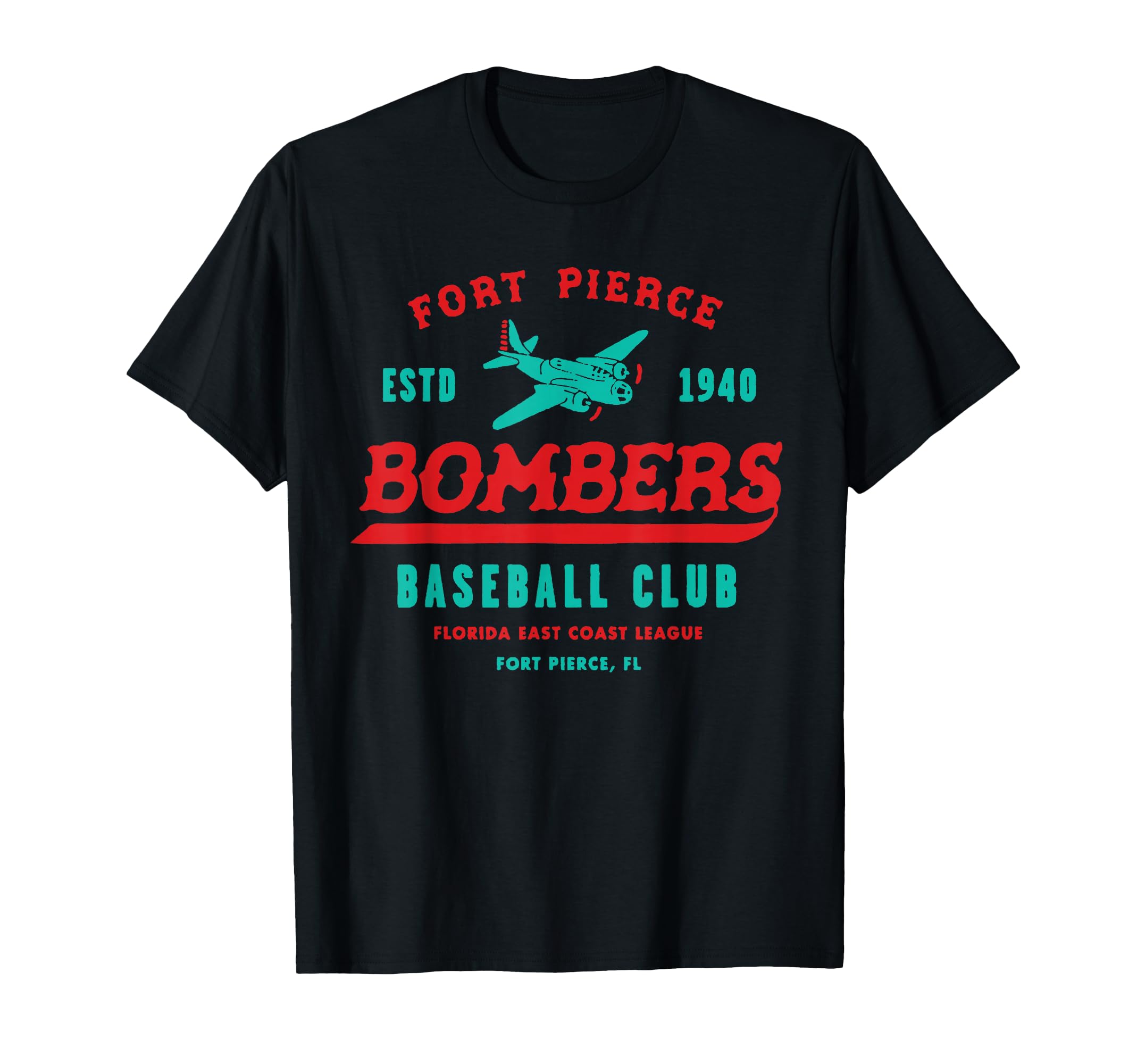 Fort Pierce Florida Bombers Defunct T-Shirt - Aesthetic Graphic Men Women - T-Shirt, Sweatshirt, Hoodie