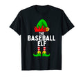 Baseball Elf Funny Matching Family T-Shirt - Custom Art Print for Adults - T-Shirt, Sweatshirt, Hoodie