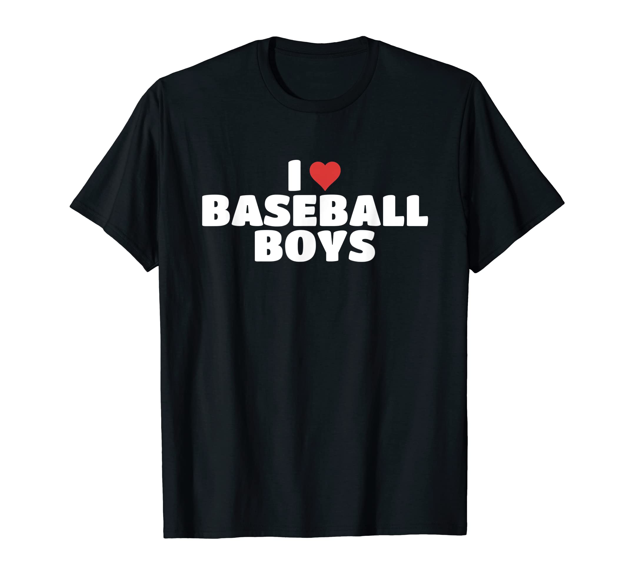 Jacs I Love Baseball Designs Hoodie - Minimalist Print Unisex - T-Shirt, Sweatshirt, Hoodie