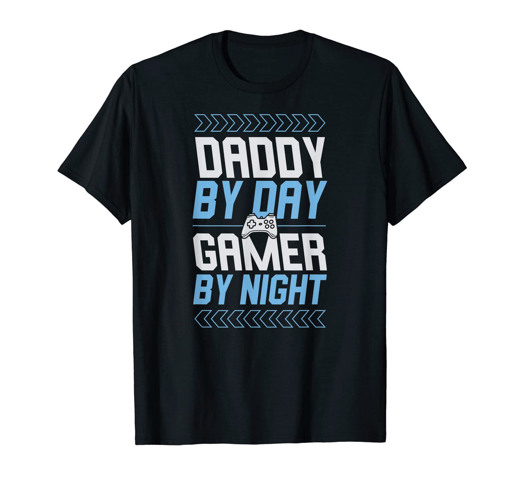 Mens Daddy Day Gamer Night Funny T-Shirt - Minimalist Print Men Women - T-Shirt, Sweatshirt, Hoodie