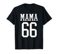 Number 66 Mama Biggest Fan Spirit Wear T-Shirt - Streetwear Style Unisex - T-Shirt, Sweatshirt, Hoodie
