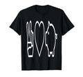 Peace Love And Pig Gift T-Shirt - Unique Graphic Men Women - T-Shirt, Sweatshirt, Hoodie