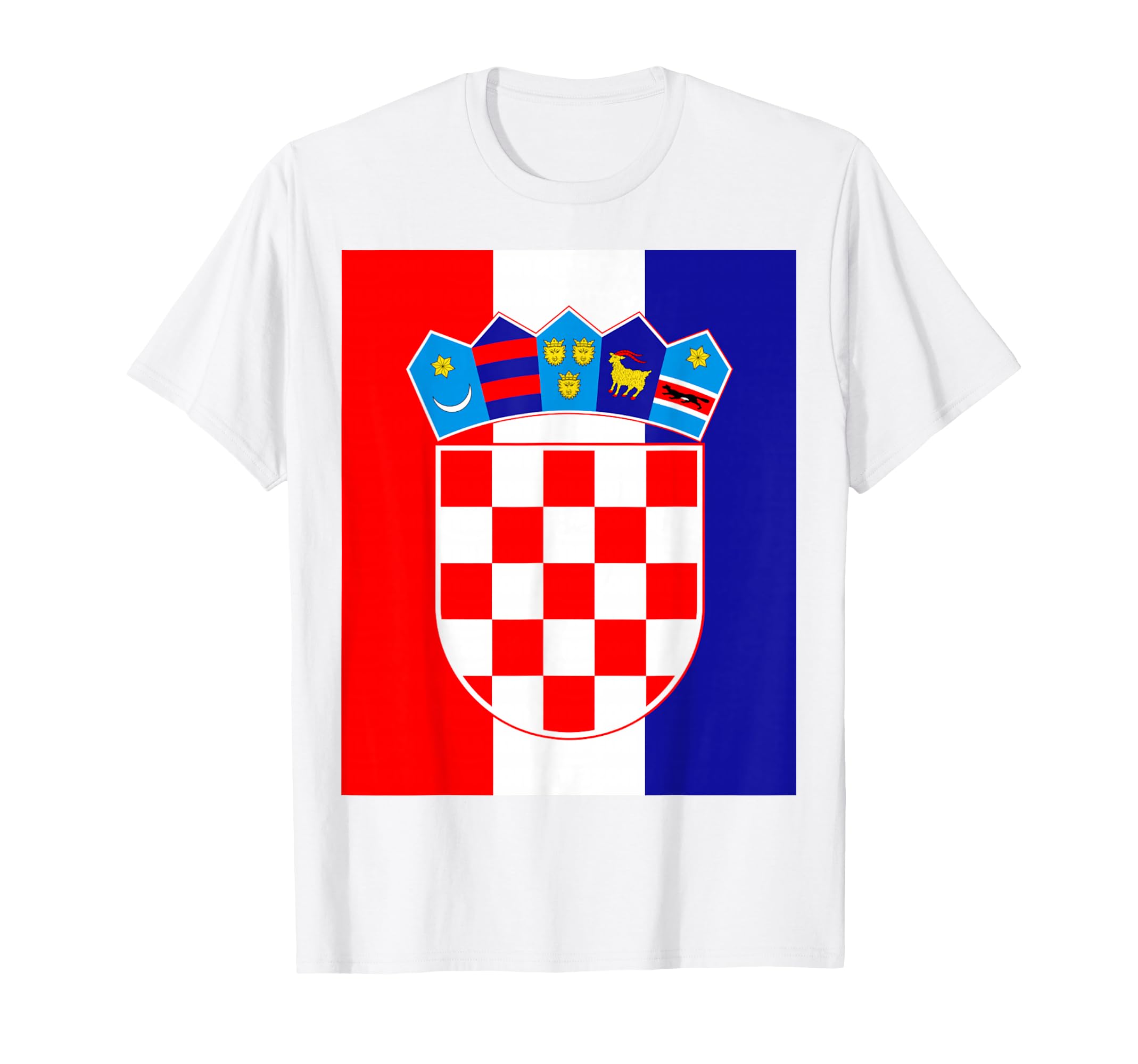 Croatia Country Flag Spirit Dad T-Shirt - Fun Novelty Design for Adults - T-Shirt, Sweatshirt, Hoodie