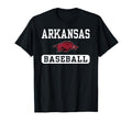 Arkansas Razorbacks Baseball Logo T-Shirt - Novelty Apparel for Adults - T-Shirt, Sweatshirt, Hoodie