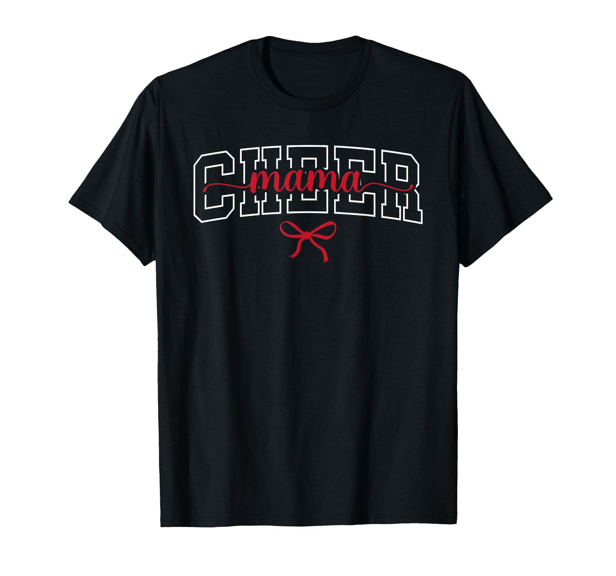 Red Cheerleader Cheerleading Squad T-Shirt - Aesthetic Graphic for Adults - T-Shirt, Sweatshirt, Hoodie