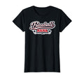 Baseball Nana Script Red White Blue T-Shirt - Novelty Apparel for Adults - T-Shirt, Sweatshirt, Hoodie