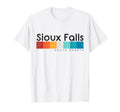 Sioux Falls South Dakota 1980S T-Shirt - Fun Novelty Design for Adults - T-Shirt, Sweatshirt, Hoodie