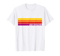 Virginia Colorful 70S Stripes T-Shirt - Minimalist Print Men Women - T-Shirt, Sweatshirt, Hoodie