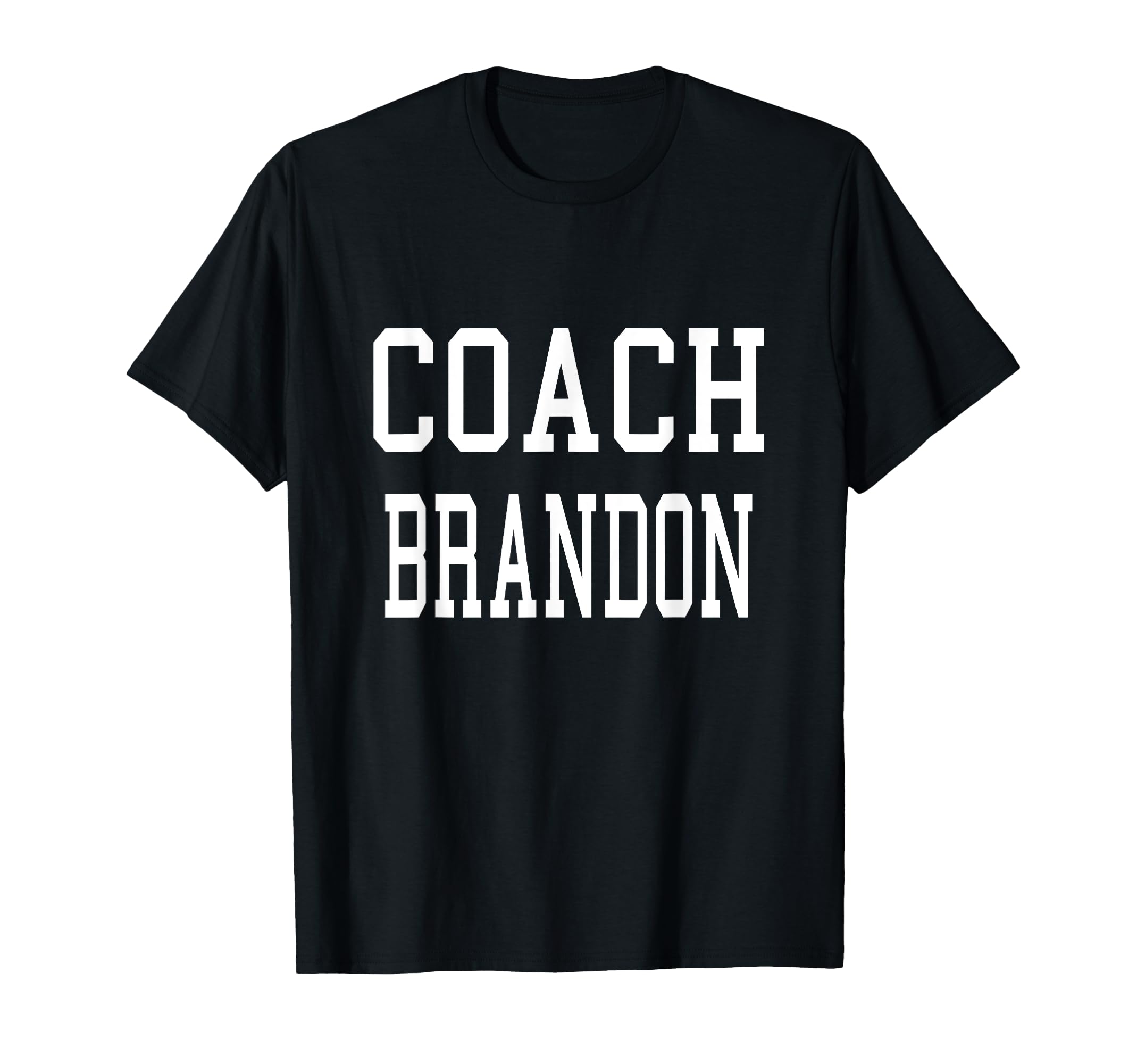 Coach Brandon Custom Football T-Shirt - Casual Everyday Wear for Adults - T-Shirt, Sweatshirt, Hoodie