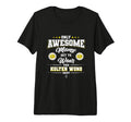 Kolten Wong Awesome Moms Tri Blend T-Shirt - Fun Novelty Design Men Women - T-Shirt, Sweatshirt, Hoodie