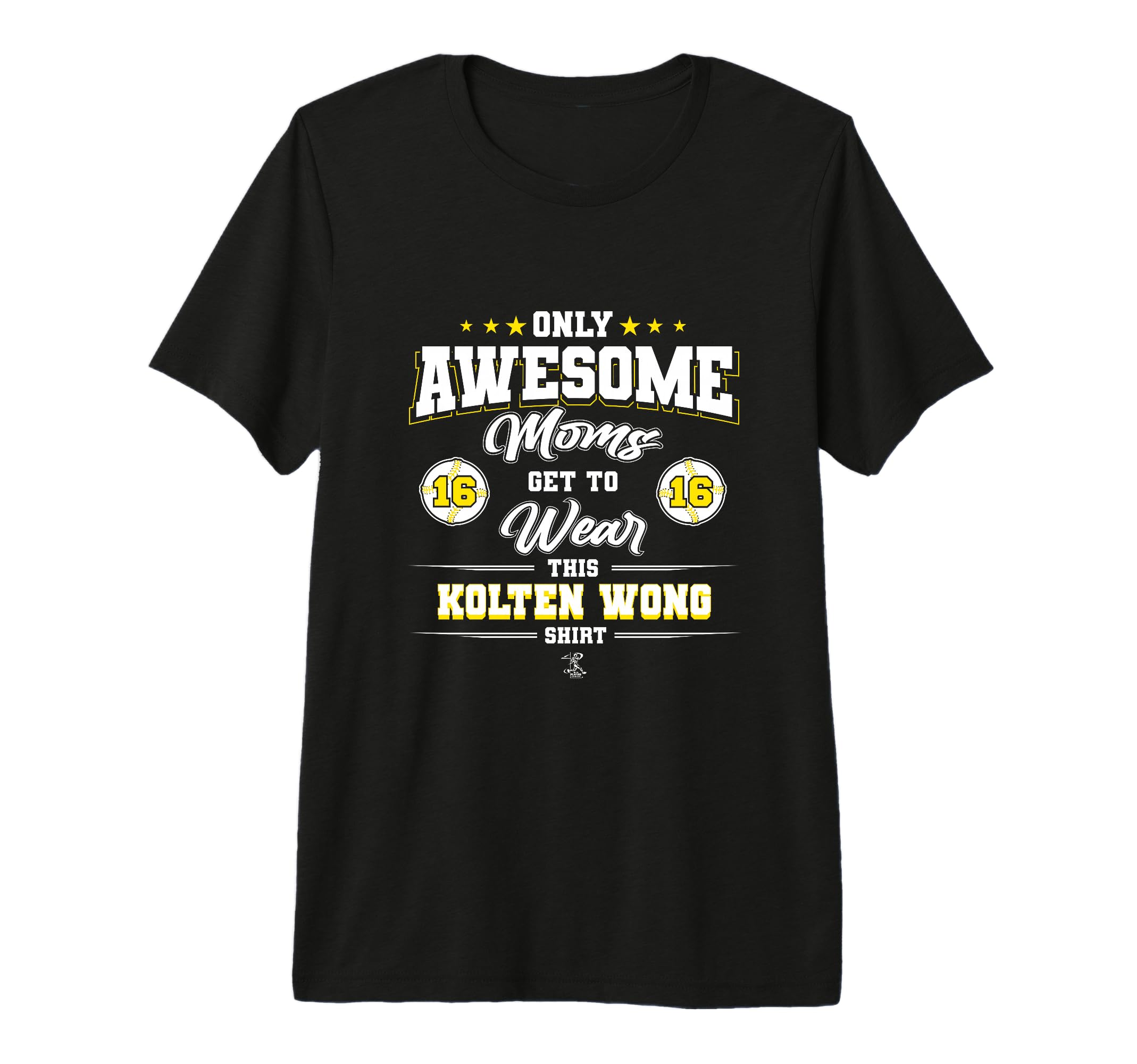 Kolten Wong Awesome Moms Tri Blend T-Shirt - Fun Novelty Design Men Women - T-Shirt, Sweatshirt, Hoodie