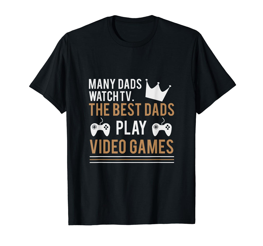 Gamer Dad Best Dads Play Video T-Shirt - Aesthetic Graphic for Adults - T-Shirt, Sweatshirt, Hoodie