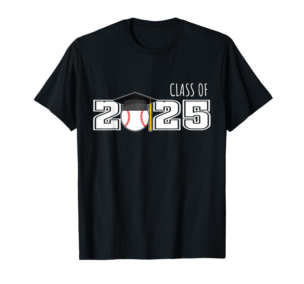 Class 2025 Baseball Senior Gifts T-Shirt - Casual Everyday Wear for Adults - T-Shirt, Sweatshirt, Hoodie
