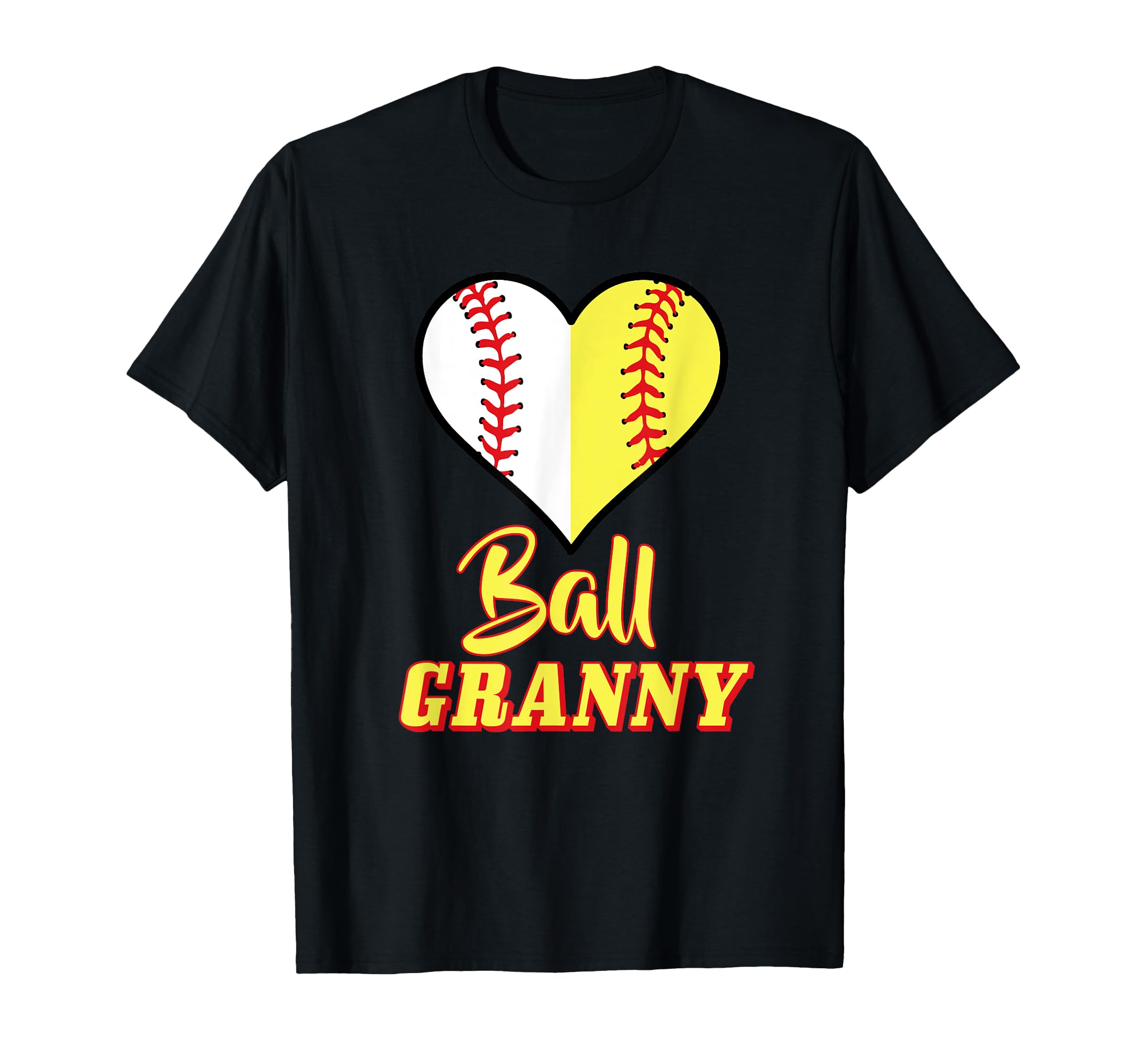 Funny Softball Granny Baseball T-Shirt - Custom Art Print for Adults - T-Shirt, Sweatshirt, Hoodie