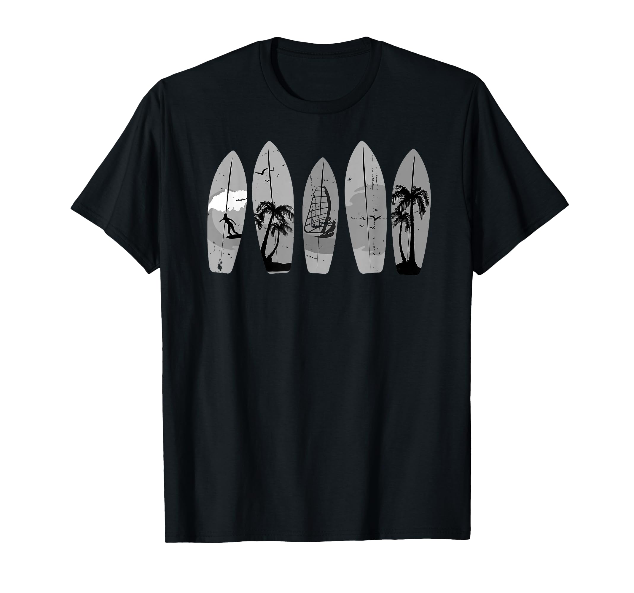 Surfing Surfboard Surfboarder Surfer T-Shirt - Unique Graphic Men Women - T-Shirt, Sweatshirt, Hoodie
