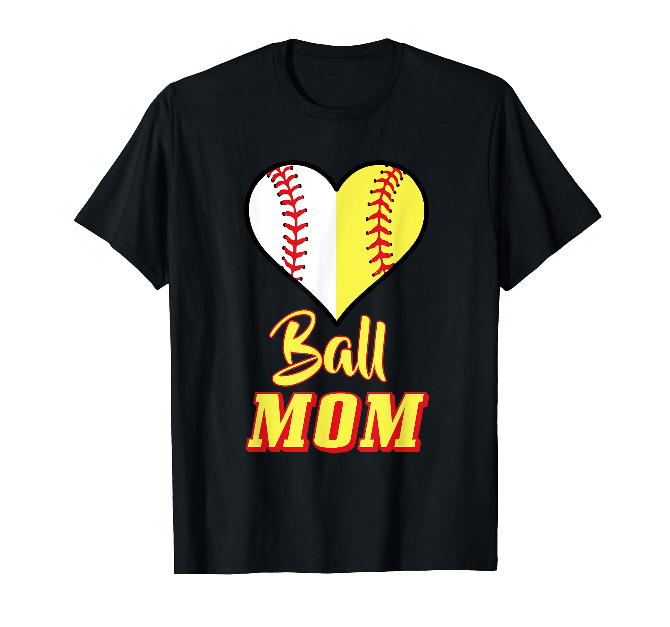 Softball Baseball Mom Outfit Sport T-Shirt - Fun Novelty Design Unisex - T-Shirt, Sweatshirt, Hoodie