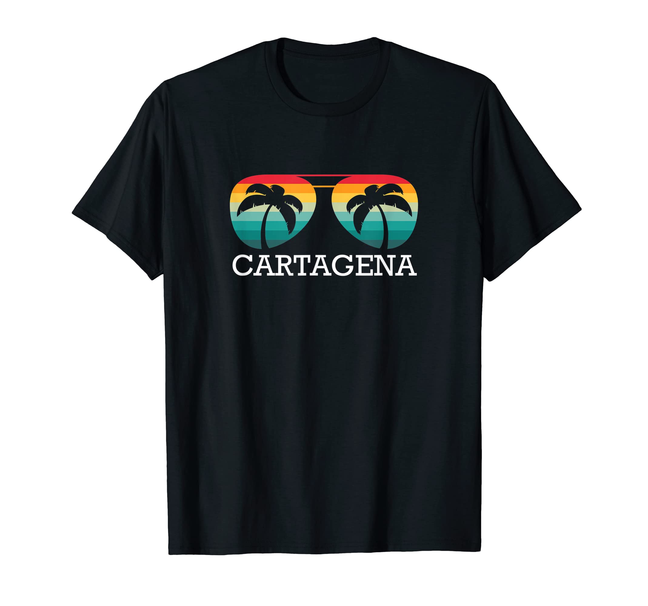 Cartagena Souvenir Sunset Trip Summer T-Shirt - Graphic Print Unisex - T-Shirt, Sweatshirt, Hoodie