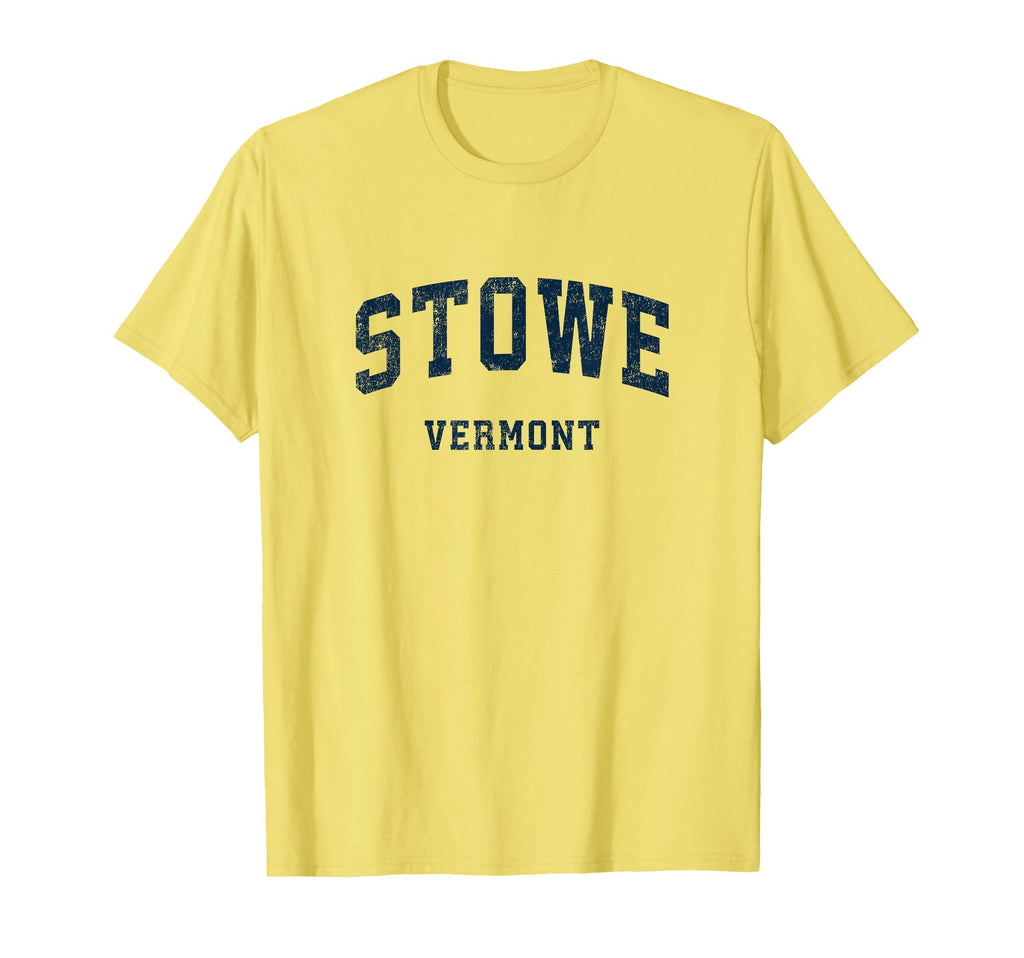 Stowe Vermont Vt Athletic Sports T-Shirt - Streetwear Style Unisex - T-Shirt, Sweatshirt, Hoodie