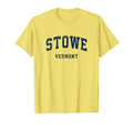 Stowe Vermont Vt Athletic Sports T-Shirt - Streetwear Style Unisex - T-Shirt, Sweatshirt, Hoodie