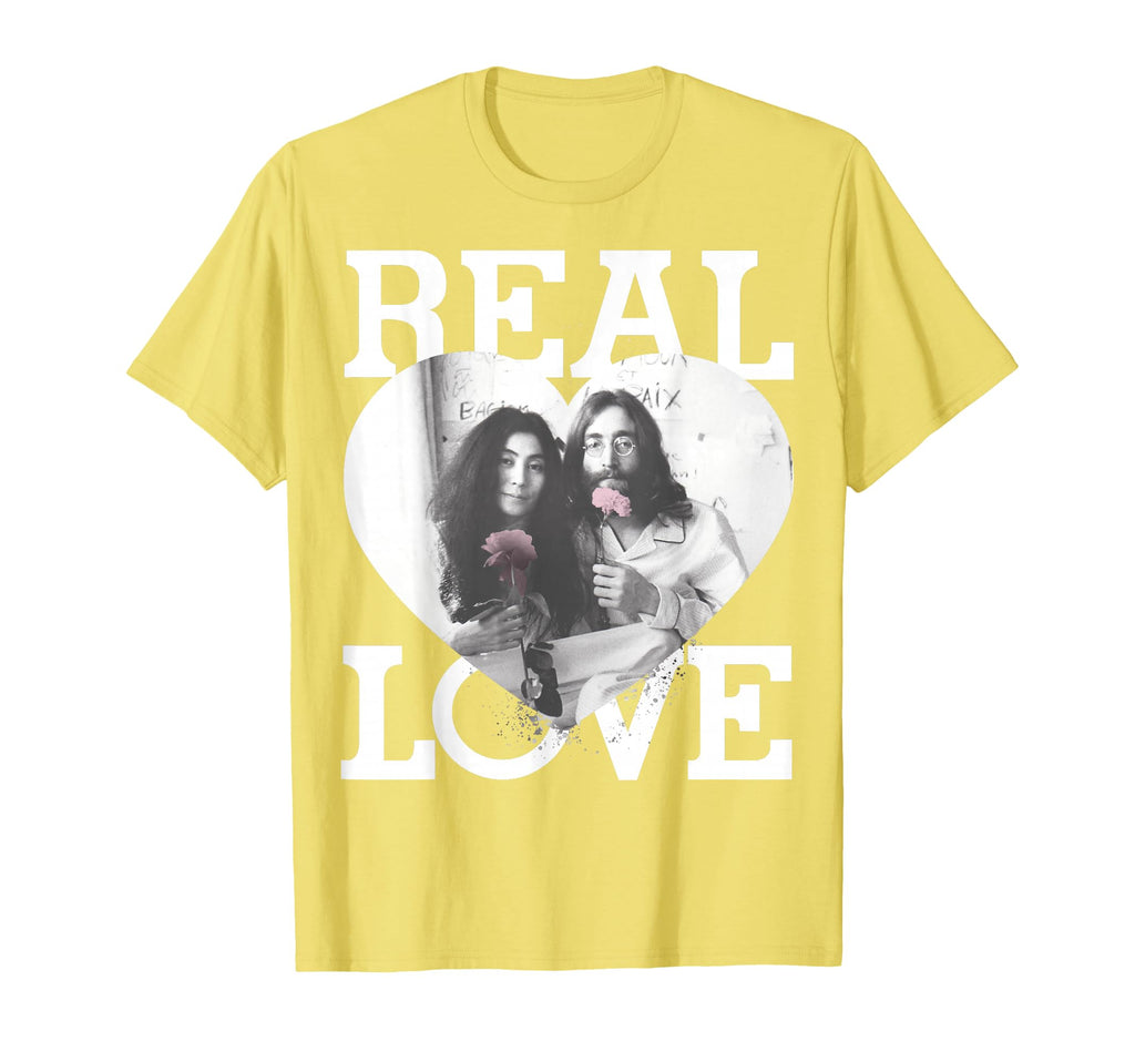 John Lennon Real Love T-Shirt - Trendy Graphic Men Women - T-Shirt, Sweatshirt, Hoodie