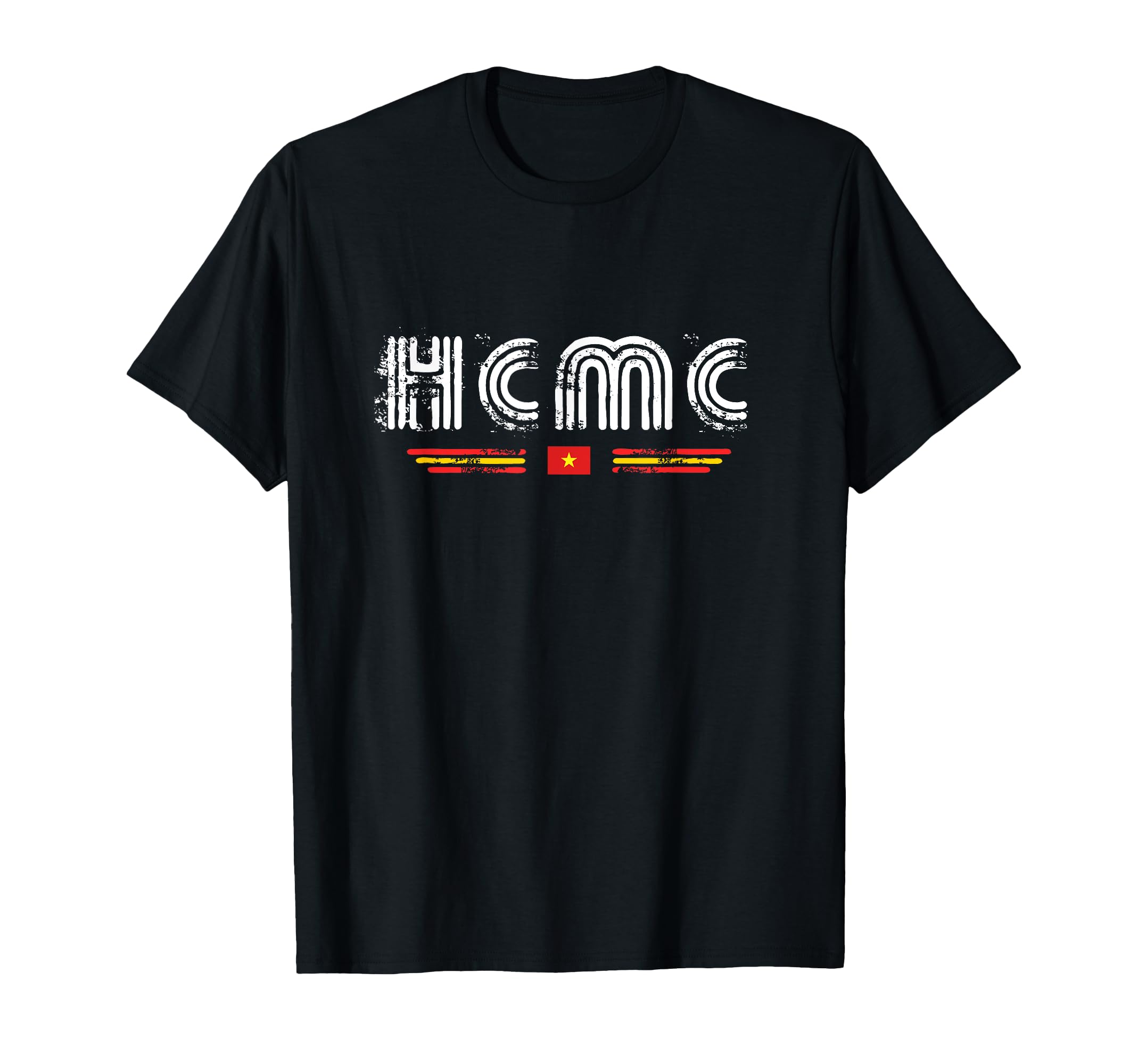 Ho Chi Minh City Hcmc Vietnam 70S 80S Type T-Shirt - Unique Graphic Unisex - T-Shirt, Sweatshirt, Hoodie