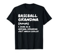 Baseball Grandma Definition Funny T-Shirt - Trendy Graphic Men Women - T-Shirt, Sweatshirt, Hoodie